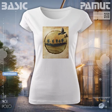 kéktúra női póló