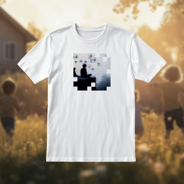 mozaik gyerek póló