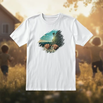 hegymászó gyerek póló