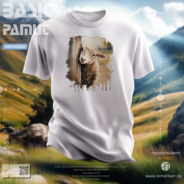 bárány - férfi póló - tematikart