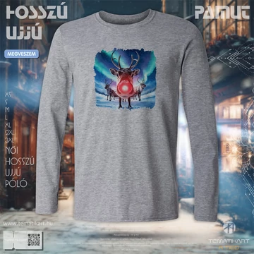 rudolf női hosszú ujjú póló