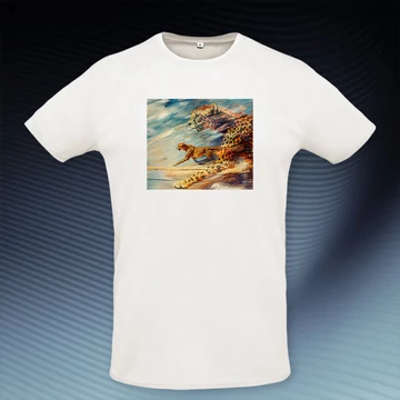 gepard férfi technikai póló