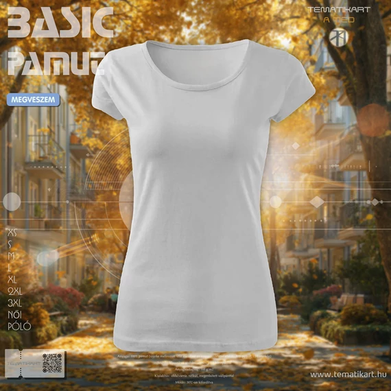 tevezz velünk - női póló - tematikart