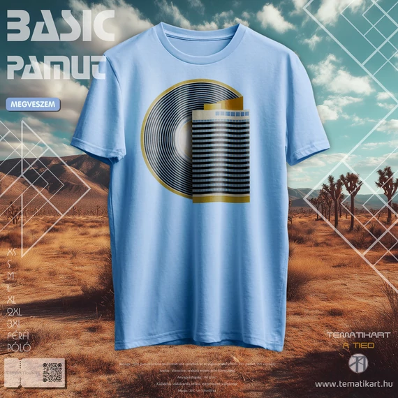 húsz emelet 1 - férfi póló - tematikart