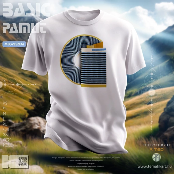 húsz emelet 1 - férfi póló - tematikart