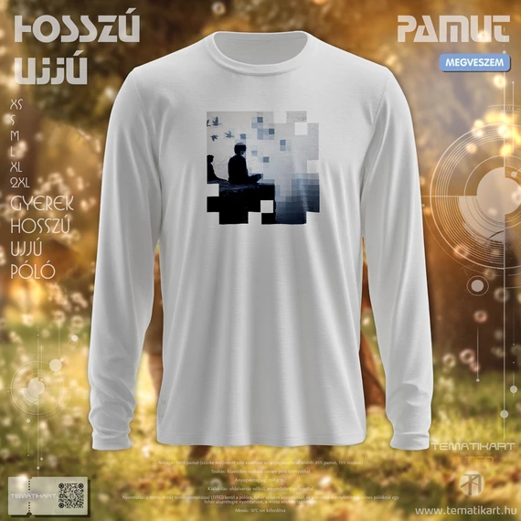 mozaik gyerek hosszú ujjú póló