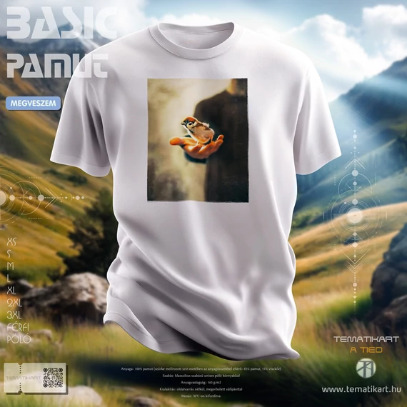 veréb - férfi póló - tematikart