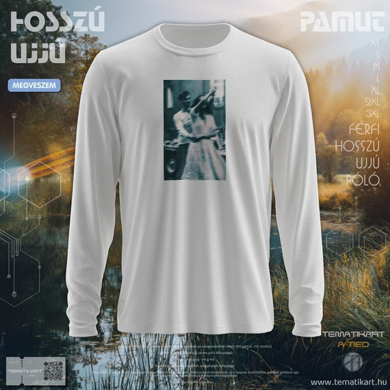 tánc férfi hosszú ujjú póló