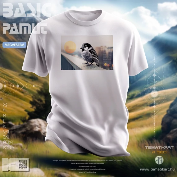 hajnal - férfi póló - tematikart
